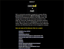 Tablet Screenshot of about.ceosd.net